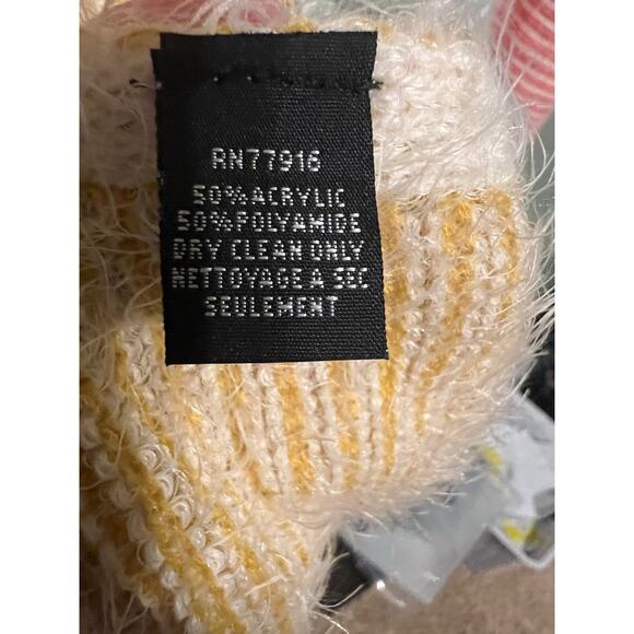 House of Harlow 1960 Rainbow Mohair Cardigan Wrap - Picture 3 of 5